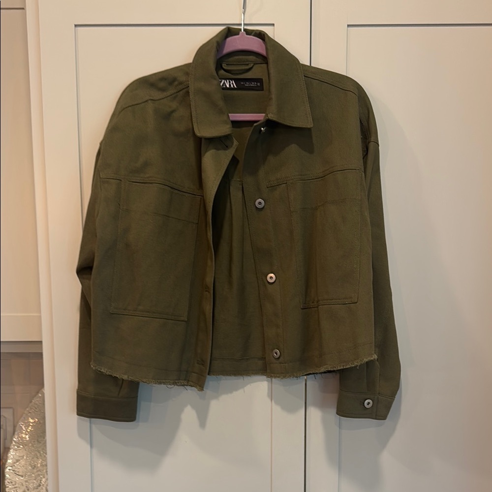 Zara Olive Green Jacket